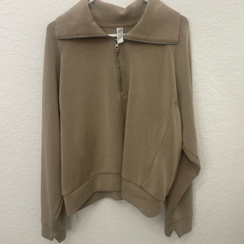 Spanx Air Essentials Half Zip Sweatshirt size 2x